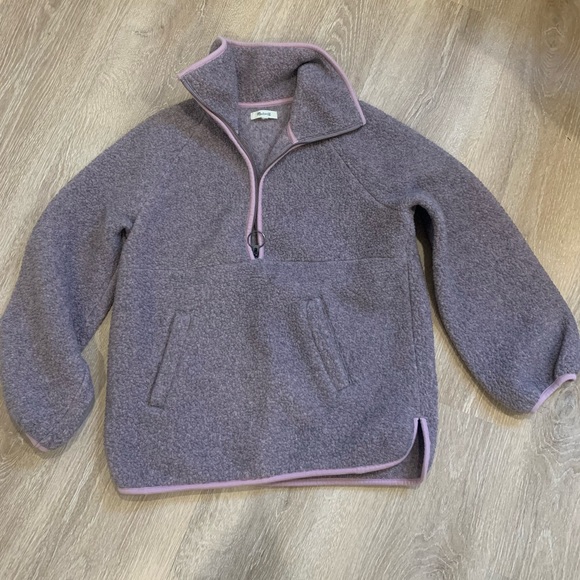 Madewell Jackets & Blazers - Madewell Polartec Fleece Half Zip Jacket